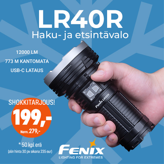 FENIX LR40R HAKULAMPPU ALE 199 EUR