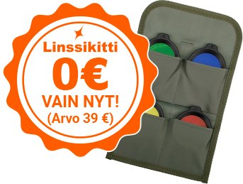 Värisuodinsarja AOF-18 valoituksetta kun tilaat HT18R V2.0 metsästys- ja hakulampun