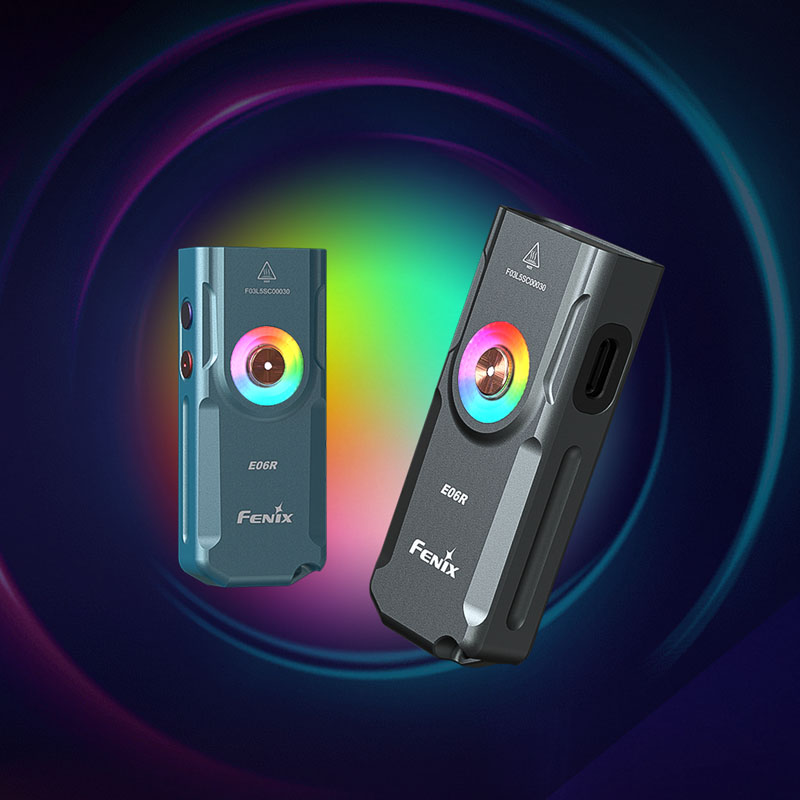 Fenix E06R avaimenperälamppu