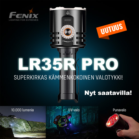 UUSI LR35R PRO superkirkas kämmenkokoinen valon jättiläinen