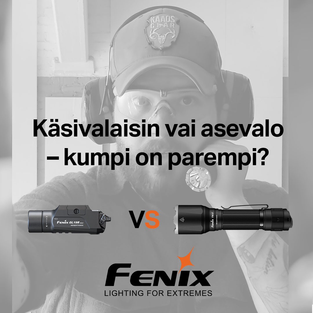 Käsivalaisin vai asevalo - kumpi on parempi - Hemmo vastaa