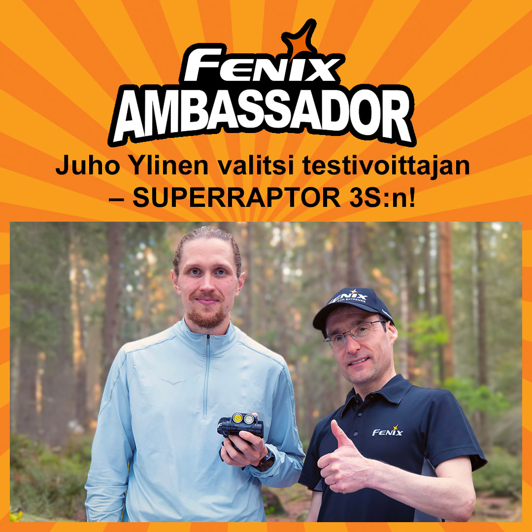 Juho Ylinen valitsi testivoittajan – SUPERRAPTOR 3S:n!