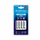 Verkkolaturi eneloop 4xAAA 750 mAh Verkkolaturi eneloop 4xAAA 750 mAh