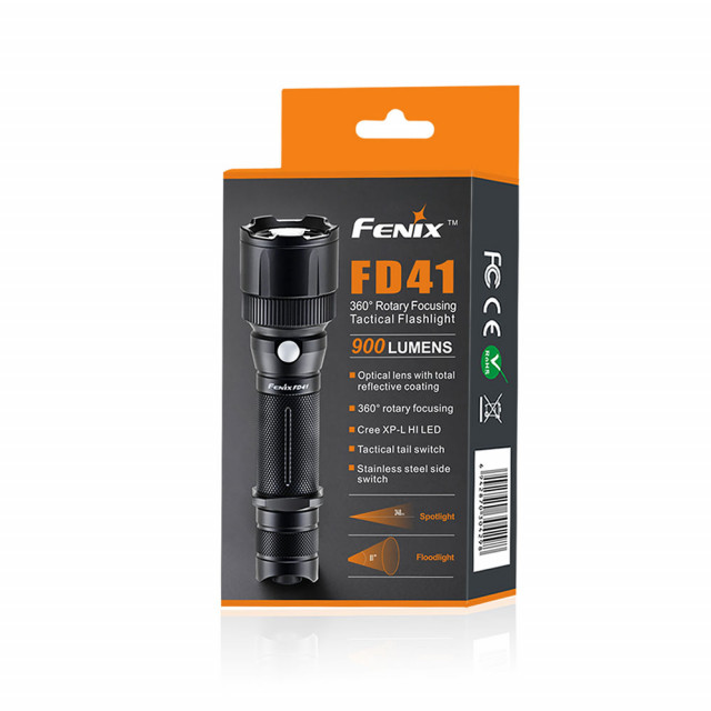 Fenix FD41 Rotary Focusing Tactical Flashlight