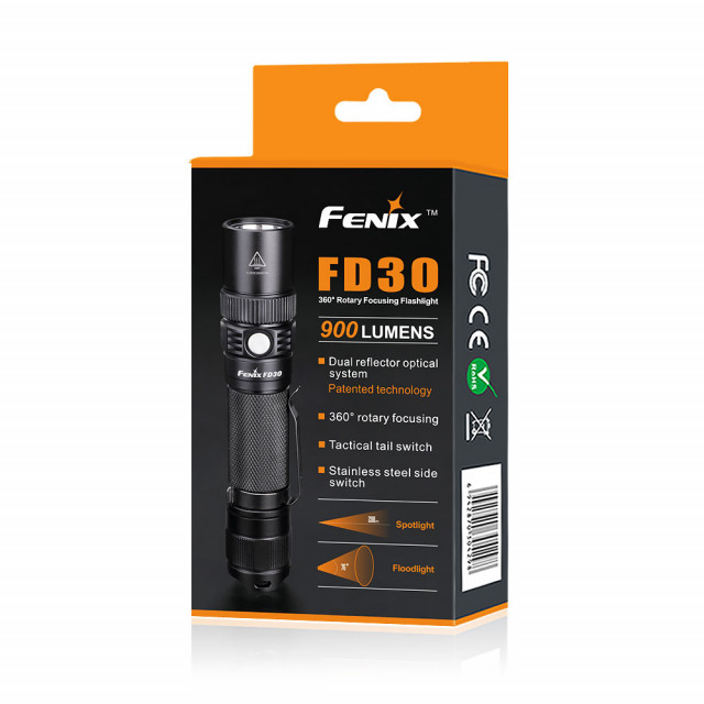 Fenix FD30 Rotary Focusing Flashlight Fenix FD30 Rotary Focusing Flashlight