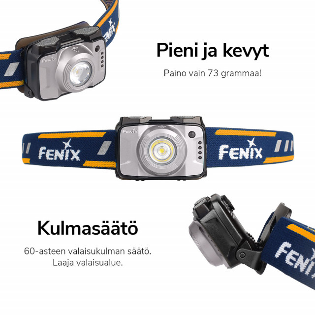 Otsalamppu Fenix HL12R, 400 lm -  POISTUNUT