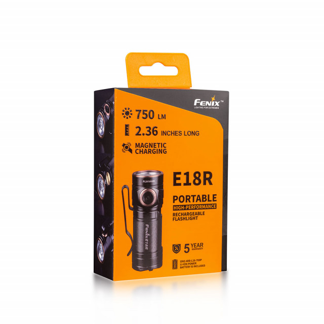 Taskulamppu Fenix E18R, 750 lm - POISTUNUT Taskulamppu Fenix E18R, 750 lm - POISTUNUT