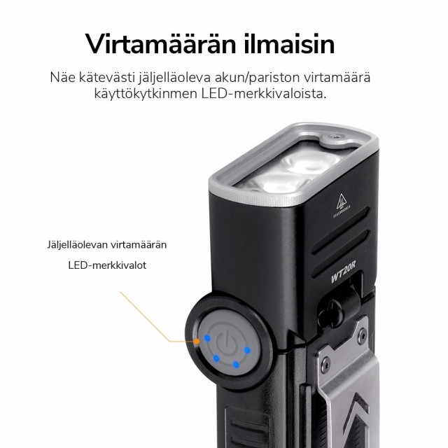 Fenix WT20R monitoimivalaisin Fenix WT20R monitoimivalaisin