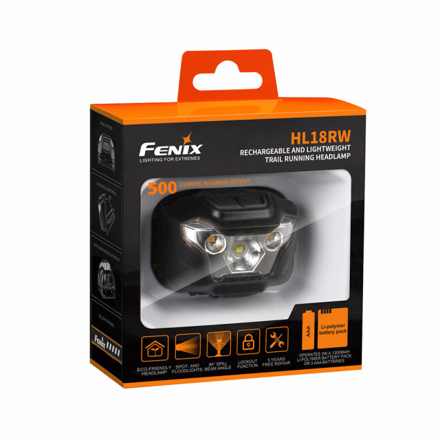 Fenix HL18RW Rechargeable Headlight Fenix HL18RW Rechargeable Headlight