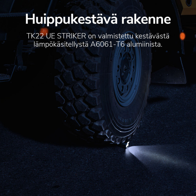 Taskulamppu Fenix TK22UE Striker, 1600 lm Taskulamppu Fenix TK22UE Striker, 1600 lm