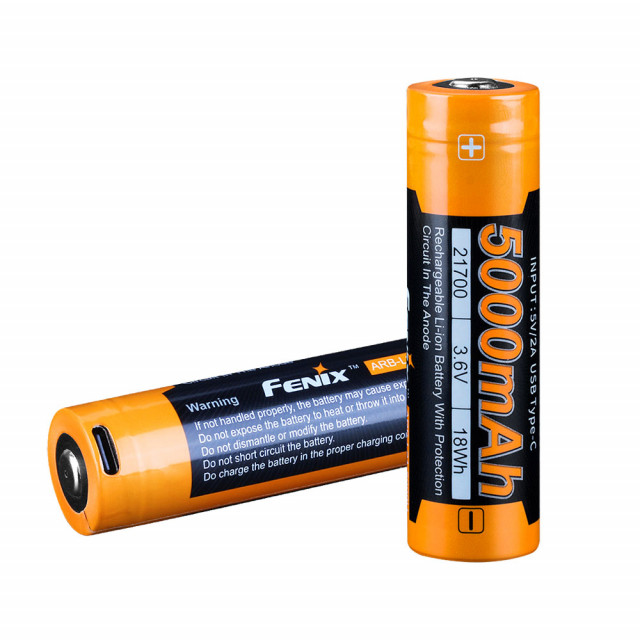 Rechargeable battery Fenix ARB-L21-5000U 21700 USB Rechargeable battery Fenix ARB-L21-5000U 21700 USB