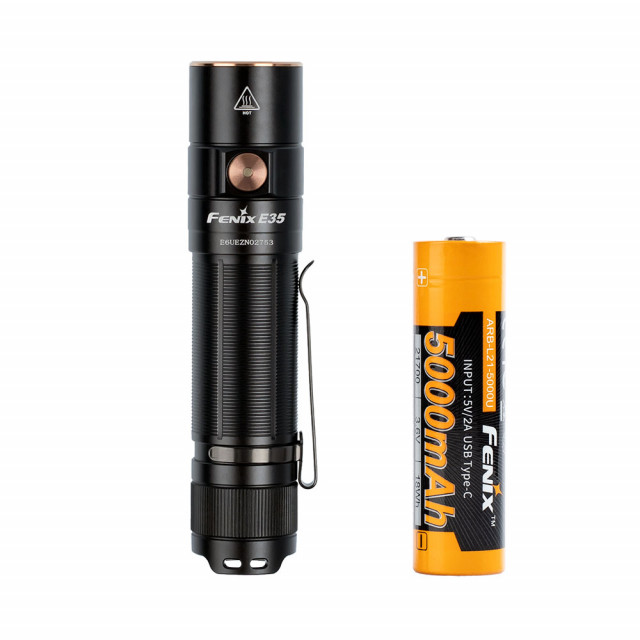 Fenix E35 V3.0 ultratehokas ladattava taskulamppu Fenix E35 V3.0 ultratehokas ladattava taskulamppu