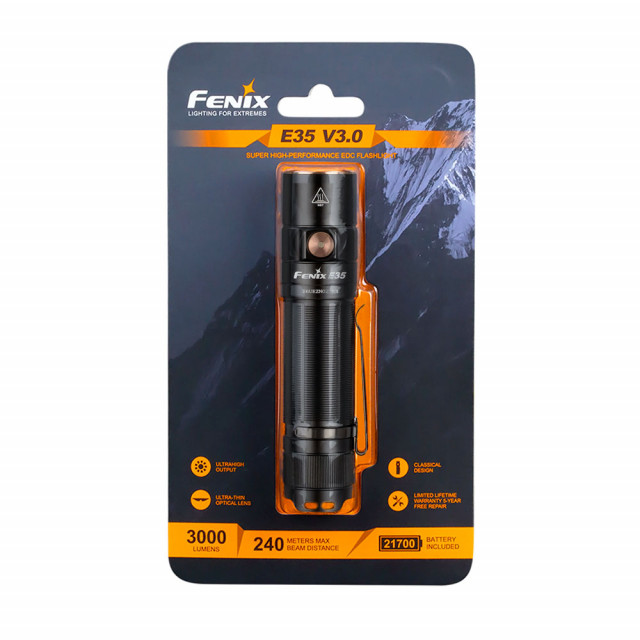 Fenix E35 V3.0 ultratehokas ladattava taskulamppu Fenix E35 V3.0 ultratehokas ladattava taskulamppu