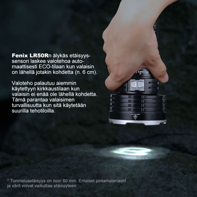 Hakuvalo Fenix LR50R, 12000 lm Hakuvalo Fenix LR50R, 12000 lm