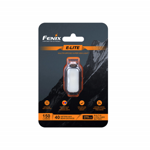 Taskulamppu Fenix E-LITE, 150 lm - POISTUNUT Taskulamppu Fenix E-LITE, 150 lm - POISTUNUT