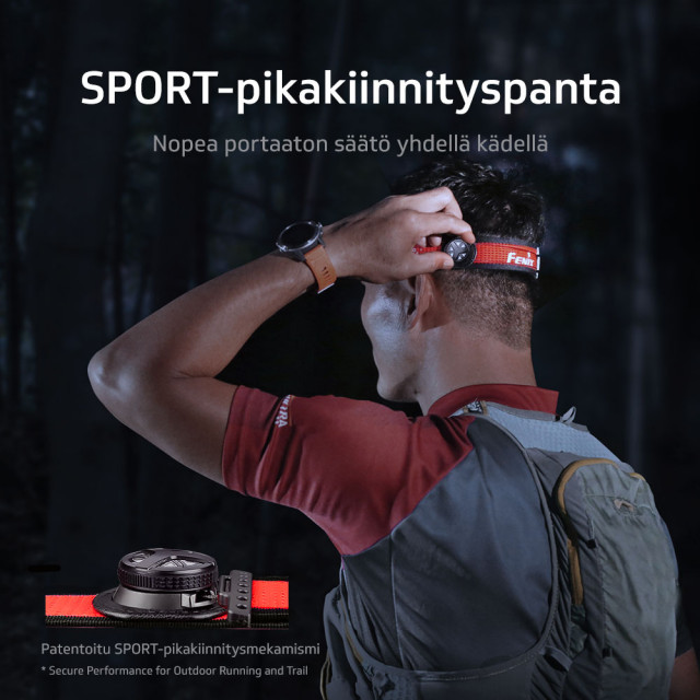 Fenix HL18R-T Ultralight Trail Running Headlamp Fenix HL18R-T Ultralight Trail Running Headlamp