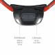 Otsalamppu polkujuoksuun Fenix HL18R-T, 500 lm - POISTUNUT Otsalamppu polkujuoksuun Fenix HL18R-T, 500 lm - POISTUNUT