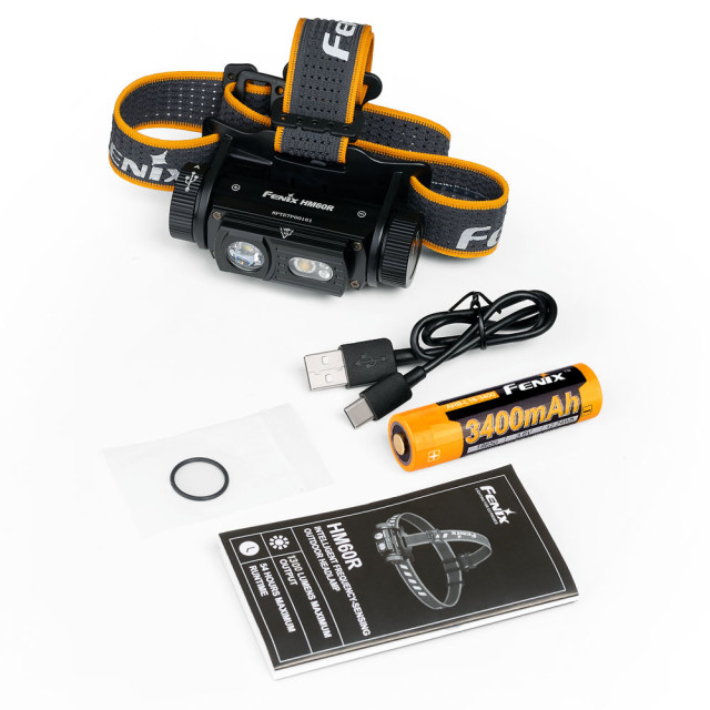 Otsalamppu Fenix HM60R, 1300 lm Otsalamppu Fenix HM60R, 1300 lm