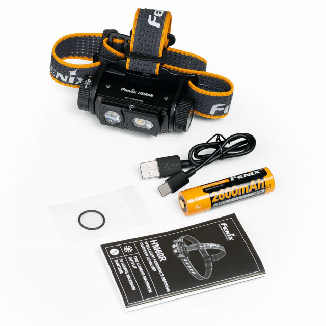 Otsalamppu Fenix HM60R, 1200 lm Otsalamppu Fenix HM60R, 1200 lm
