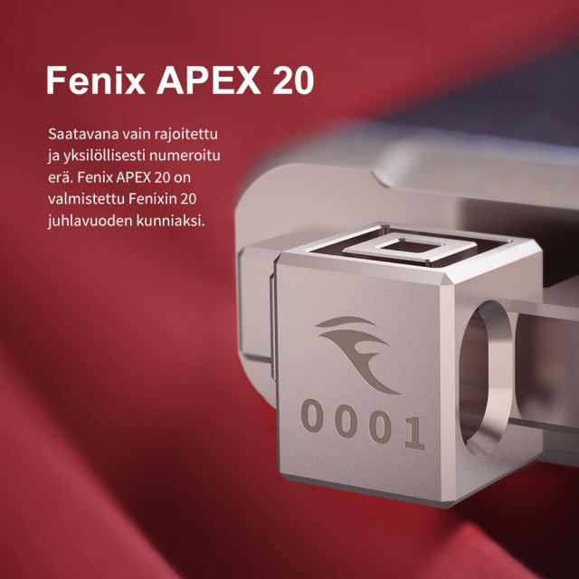 Fenix APEX 20 Limited Edition Flashlight - 20th Anniversary