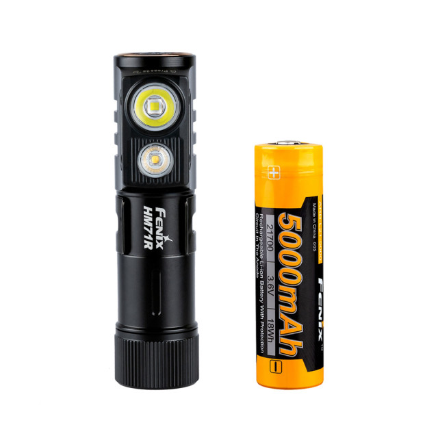 Otsalamppu / Monitoimivalaisin HM71R + E02R VALUE PACK, 2700 lm Otsalamppu / Monitoimivalaisin HM71R + E02R VALUE PACK, 2700 lm