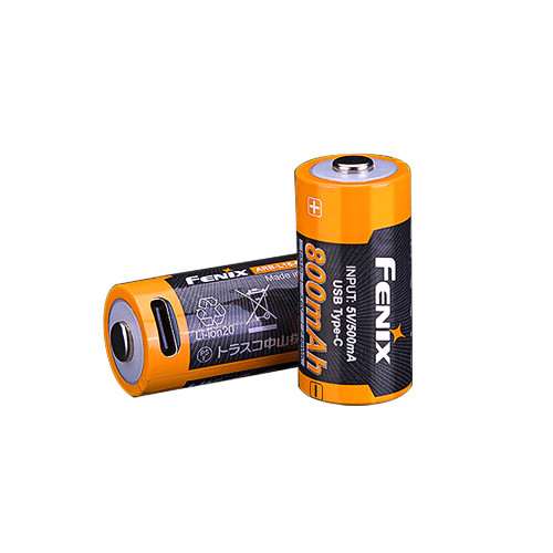 Akkuparisto Fenix ARB-L16-800UP 16340 USB-C Akkuparisto Fenix ARB-L16-800UP 16340 USB-C