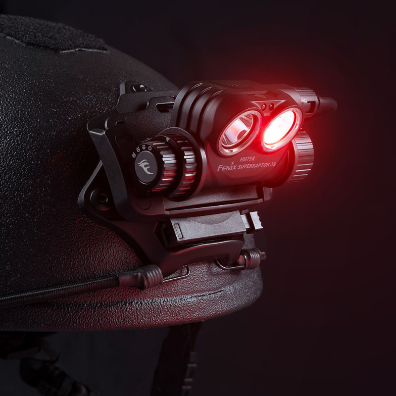 Kypärävalo NVG Fenix HM75R SUPERRAPTOR 3S, 1800 lm