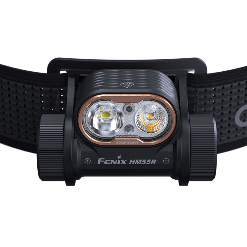 Otsalamppu Fenix HM55R, musta, 1200 lm Otsalamppu Fenix HM55R, musta, 1200 lm