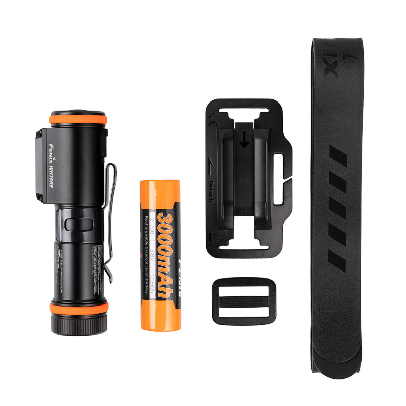 Otsalamppu Fenix WH35RE ATEX, 280 lm