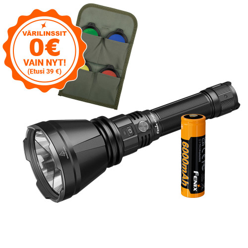 Hakuvalo Fenix HT18R V2.0, 3700 lm + värisuodinsarja AOF-18