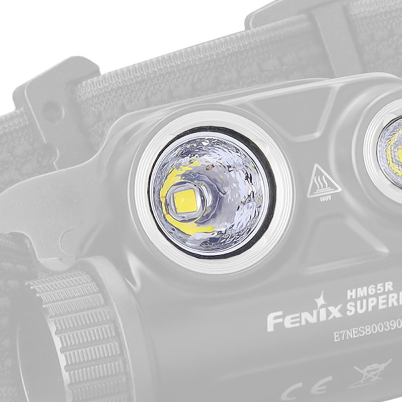 Otsalampun lasilinssi, HM65R