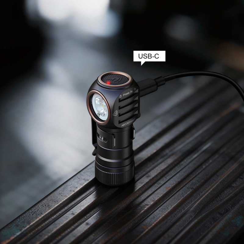 Otsalamppu / Monitoimivalaisin HM53R, 1200 lm