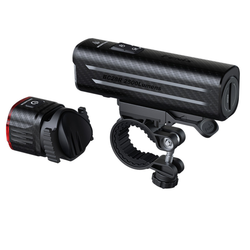 Pyöränvalopaketti Fenix BC28R 2500 lm + takavalo Pyöränvalopaketti Fenix BC28R 2500 lm + takavalo