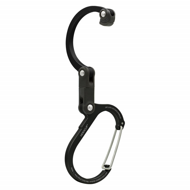 Tarvikesulkurengas HEROCLIP Medium, Stealth Black Tarvikesulkurengas HEROCLIP Medium, Stealth Black