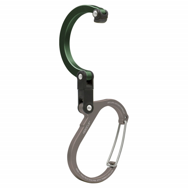 Tarvikesulkurengas HEROCLIP Small, Forest Green -  POISTUNUT