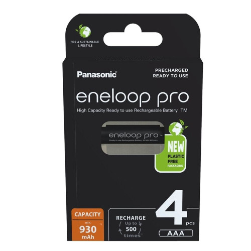 Akkuparisto eneloop PRO AAA 930 mAh 4 kpl Akkuparisto eneloop PRO AAA 930 mAh 4 kpl