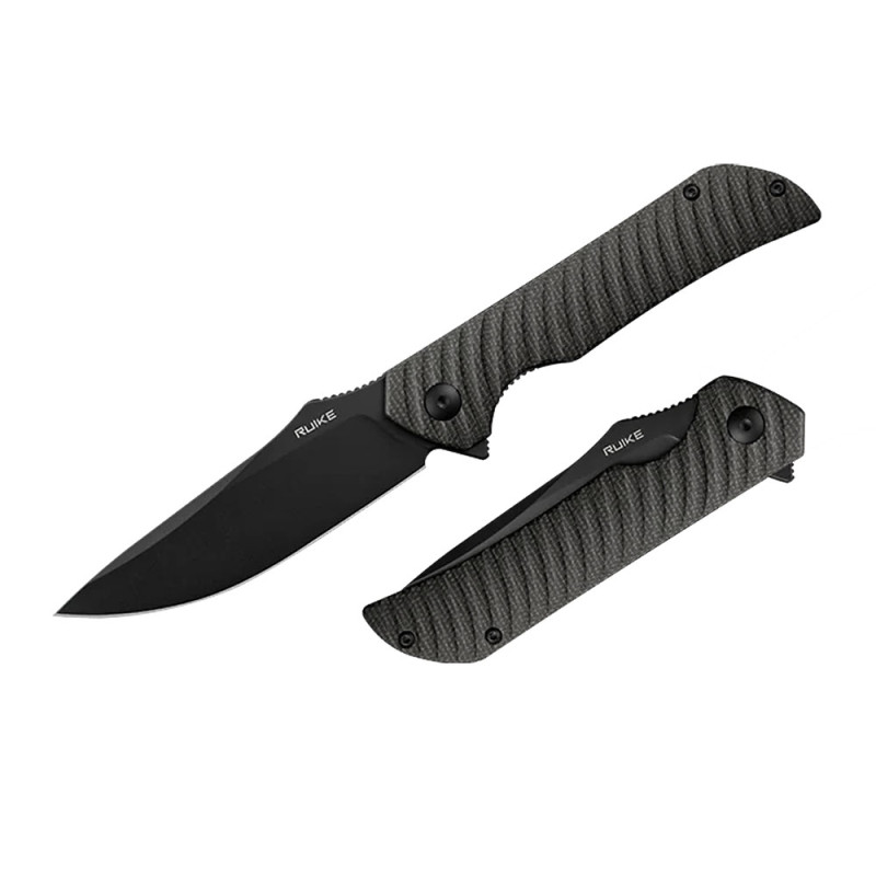 Taittoveitsi P123-MB, musta Micarta Taittoveitsi P123-MB, musta Micarta