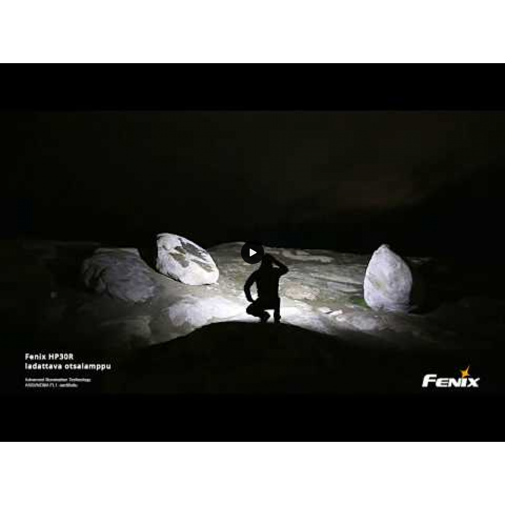 Fenix HP30R ladattava otsalamppu Fenix HP30R ladattava otsalamppu